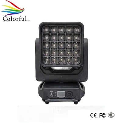 25pcs 12w LED Matrix Moving Head Wash Light